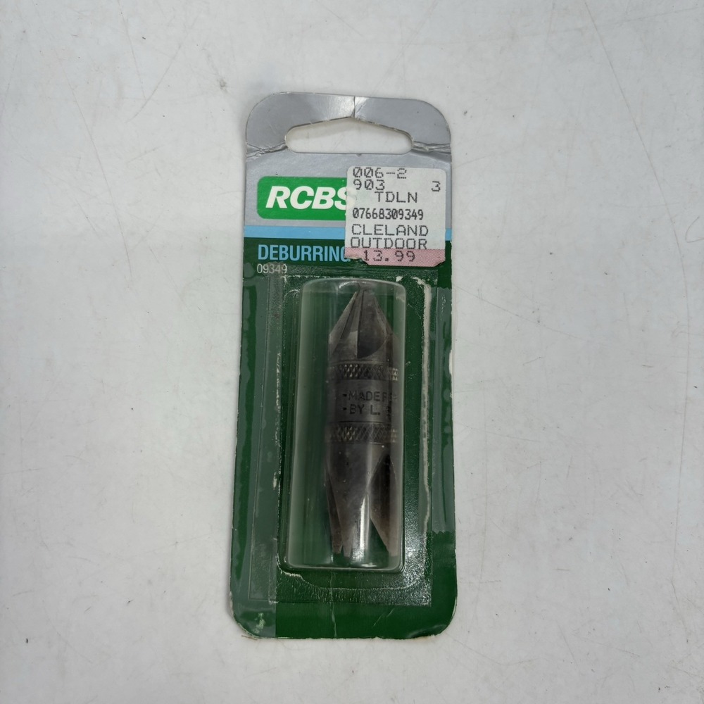 RCBS Deburring Tool 17 to 45 Calibers 09349 NEW SEALED